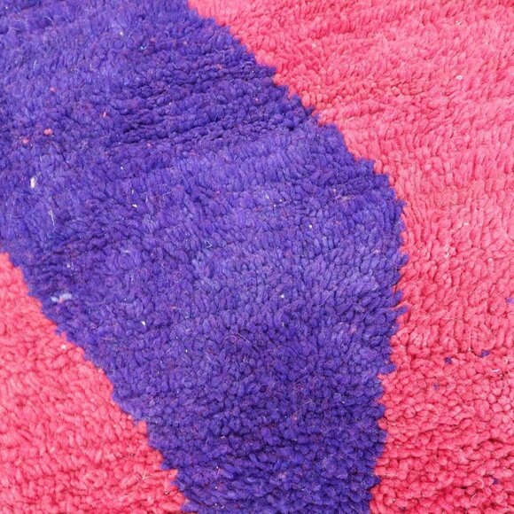 Tapis Beni ourain berbère entièrement en laine - Picture 4 of 5